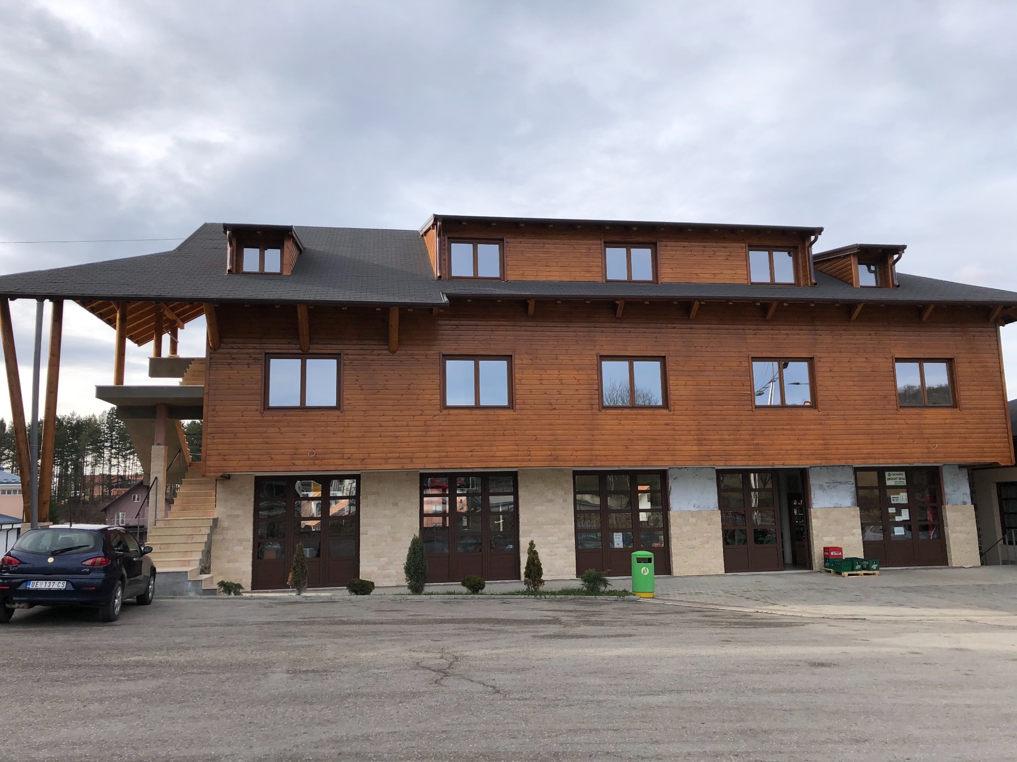 Spoljašnji izgled objekta Smeštaj Knežević